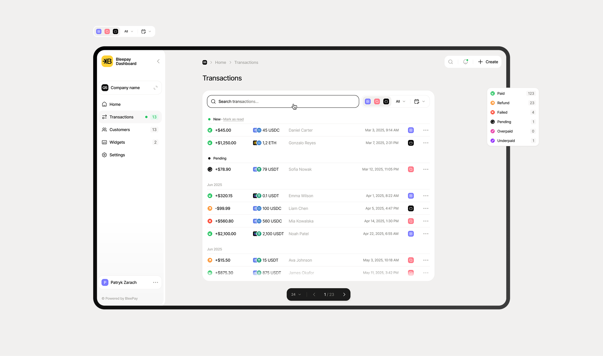 Bleepay app