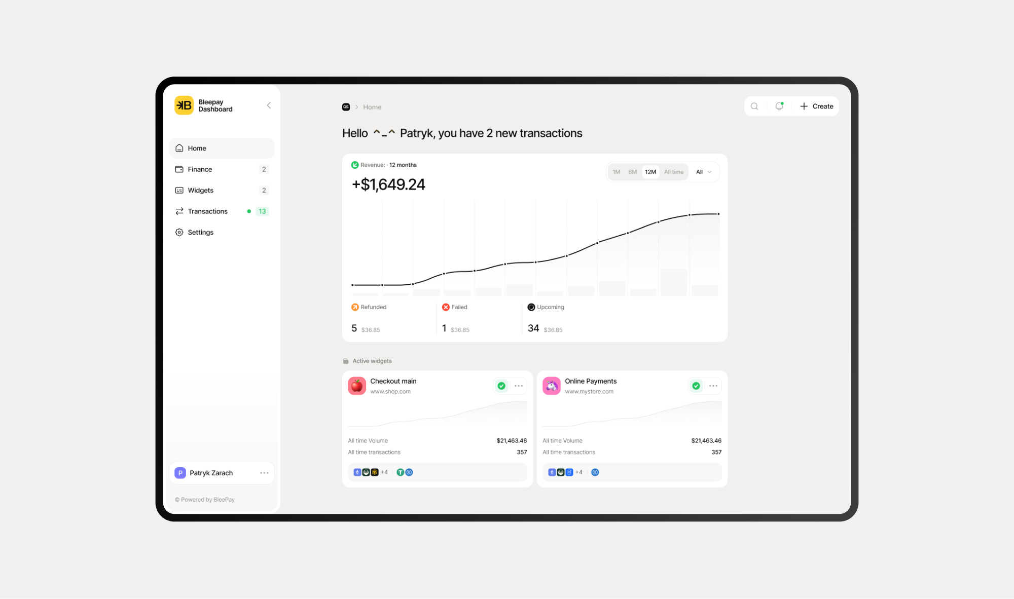 Dashboard