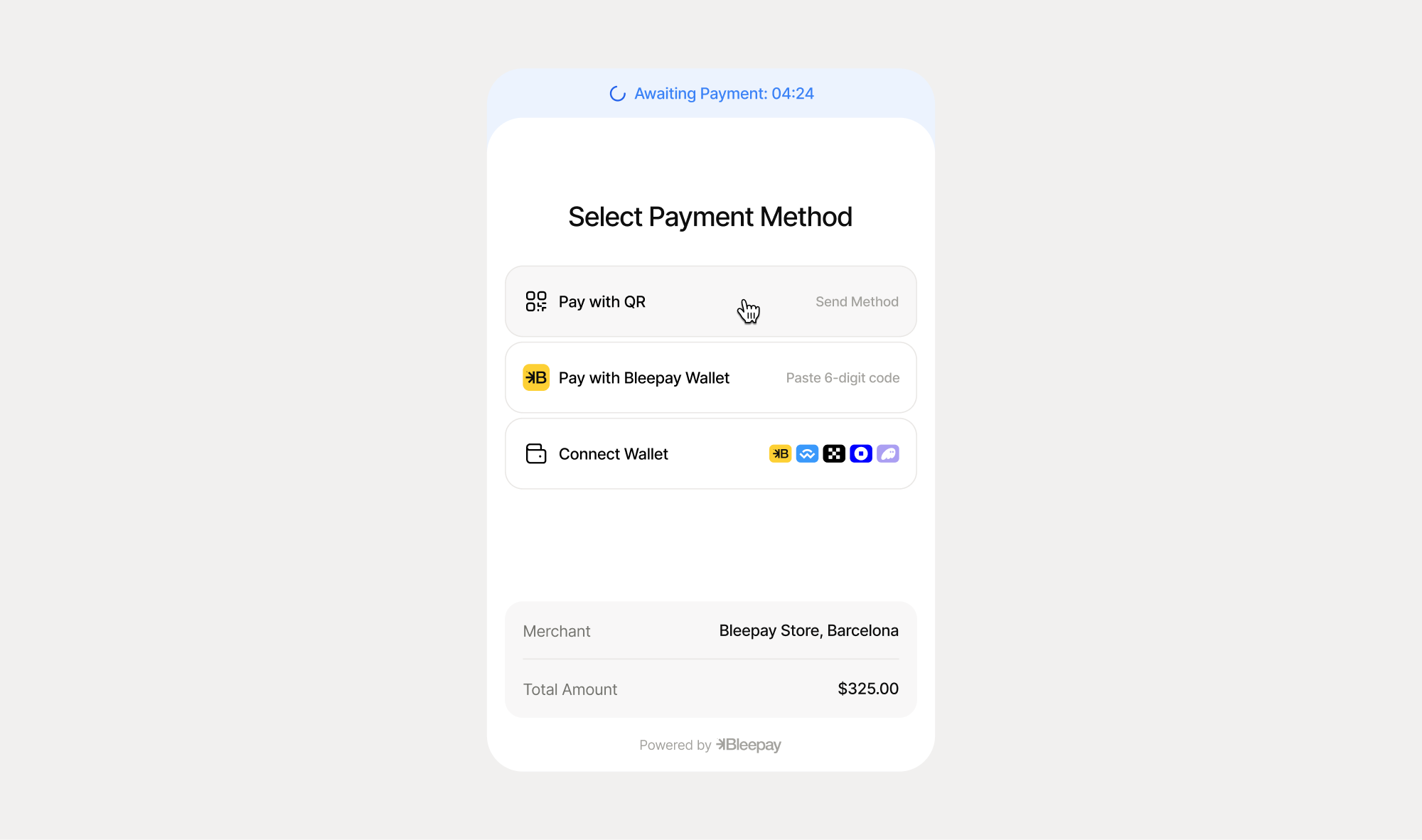 Bleepay Checkout